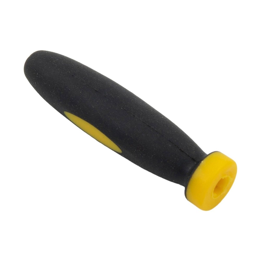 10Pcs Rubber File Handle 2.36Inch 3mm Hole Diameter Grip File Handle Replacement