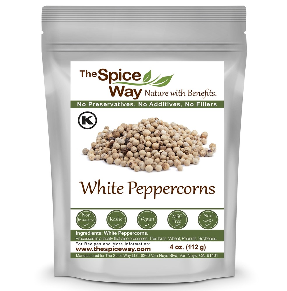 The Spice Way White Peppercorns