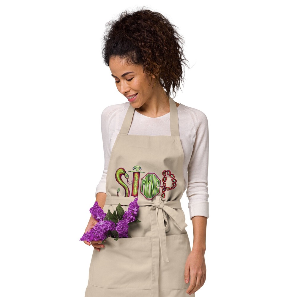 StopMrna 100% Organic Cotton Apron