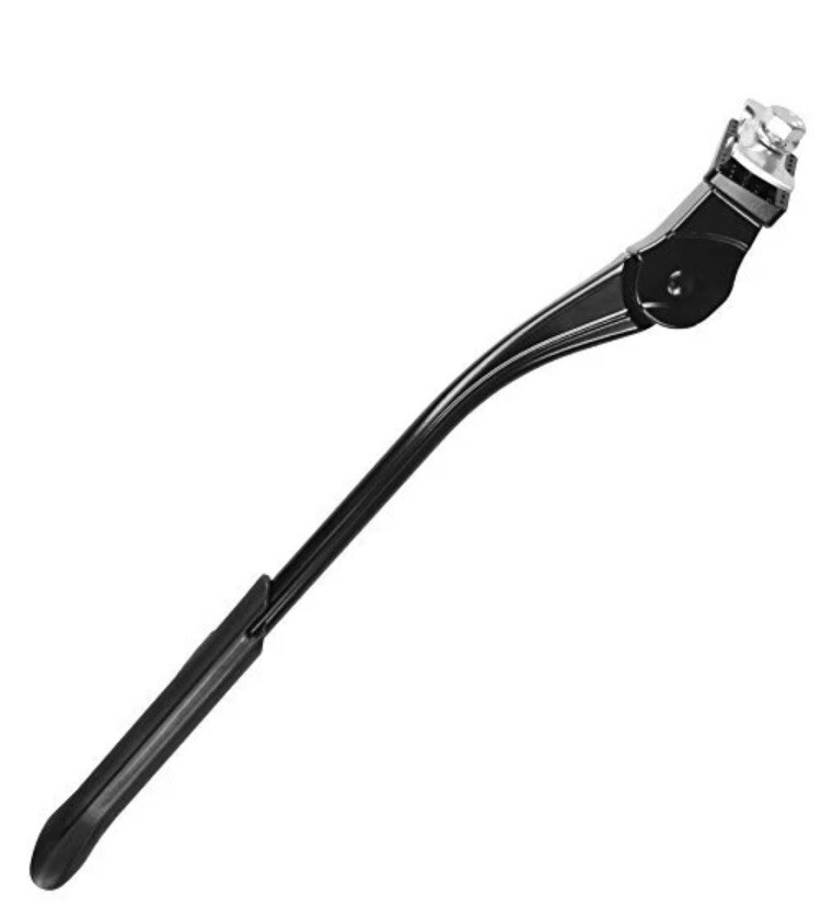 Adjustable Bike Kickstand with Concealed Spring-Loaded Latch, for 24-29 Inch