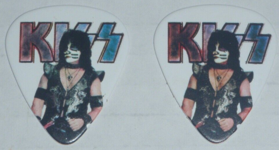 Kiss Tour Guitar Pick Eric Singer Japan 2022    2 of Them!