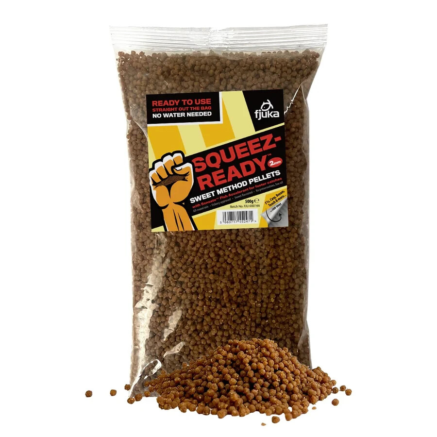 Fjuka Squeeze-Ready Sweet Method Pellet 2mm 500g