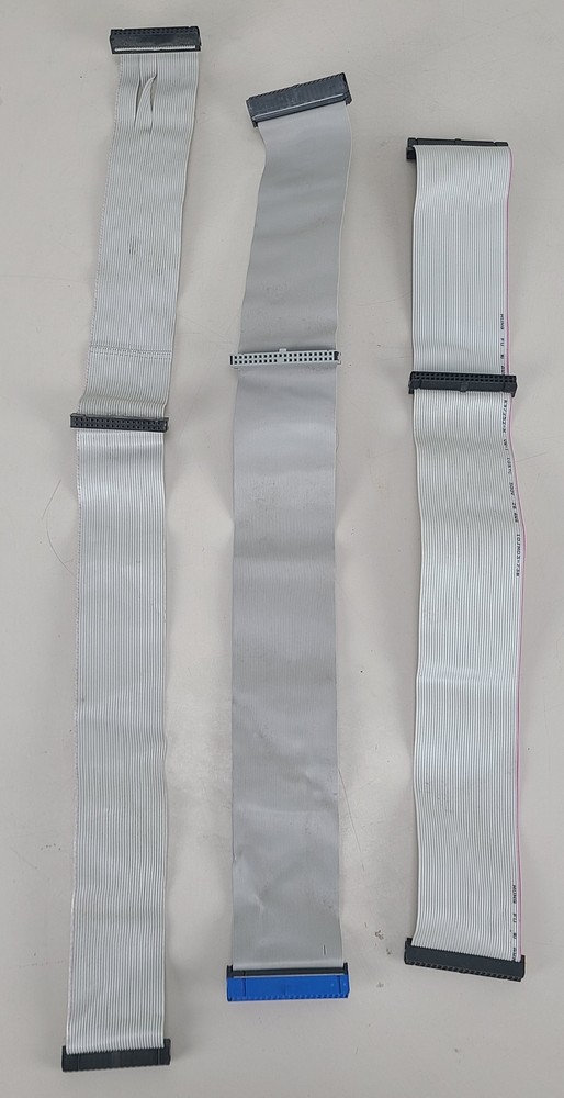 Lot of 3 Dell OptiPlex IDE HDD Cables & Floppy Cable