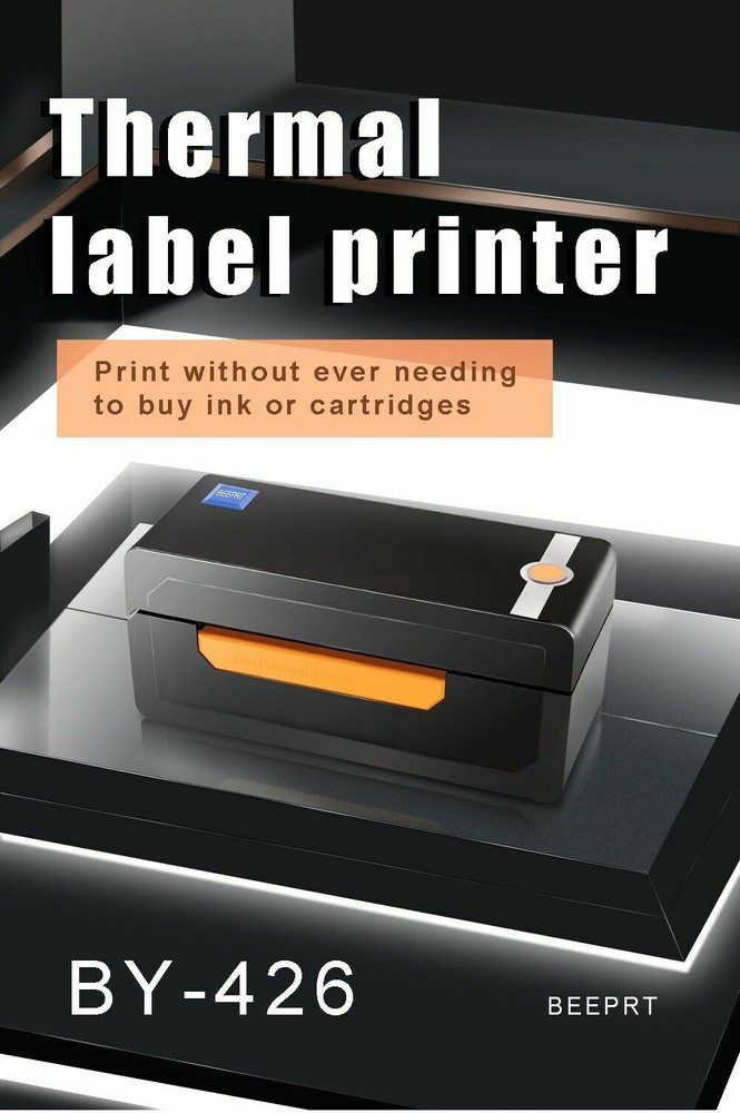 BEEPRT 4x6 High Speed Thermal Shipping Label Barcode Printer USB and Bluetooth