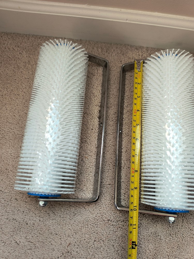 Spiked Screeding Compound Roller Remove Gas Bubbles From Floor Coating 1" Tooth