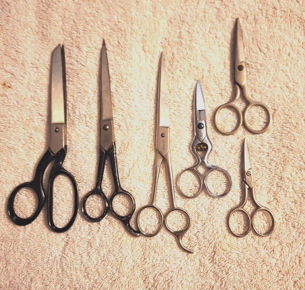 Vintage Scissors Lot of 6