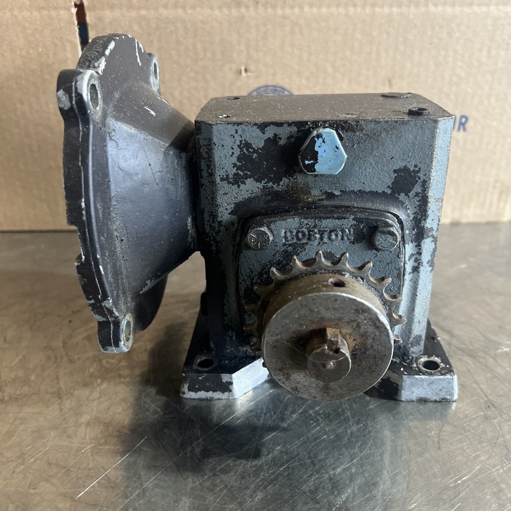 Boston Gear Reducer Used Surplus. Unknown Model Or Spec Tag
