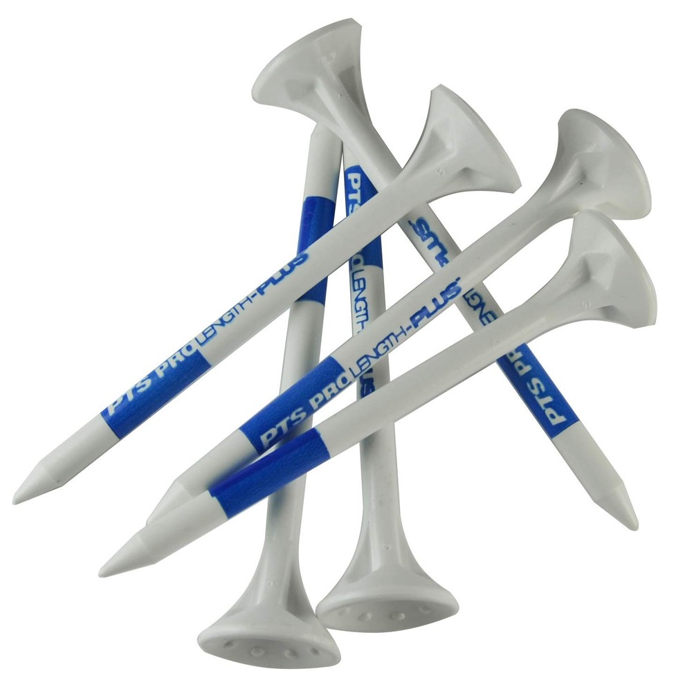 3-1/4" MaxxPro Oversized Plastic Golf Tee, 10 ct, White 3-1/4",