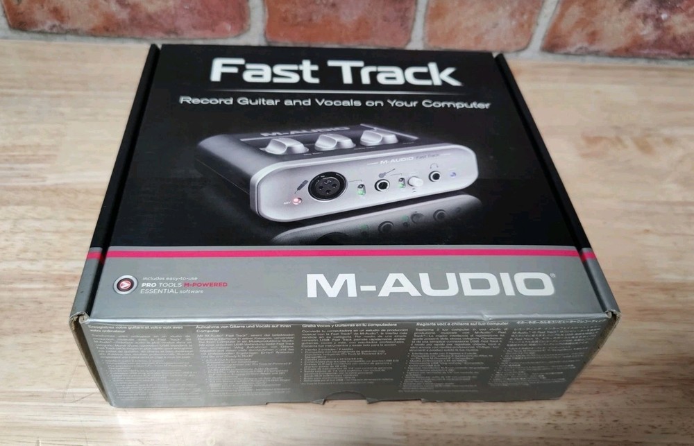 OPEN BOX M-Audio Fast Track Digital Audio Recorder