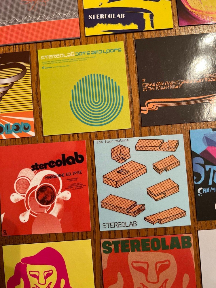Stereolab fridge magnets