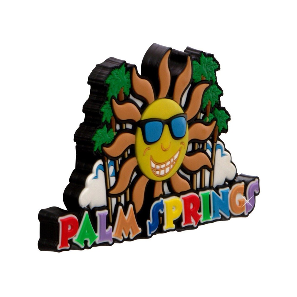 Palm Springs Rubber Magnet