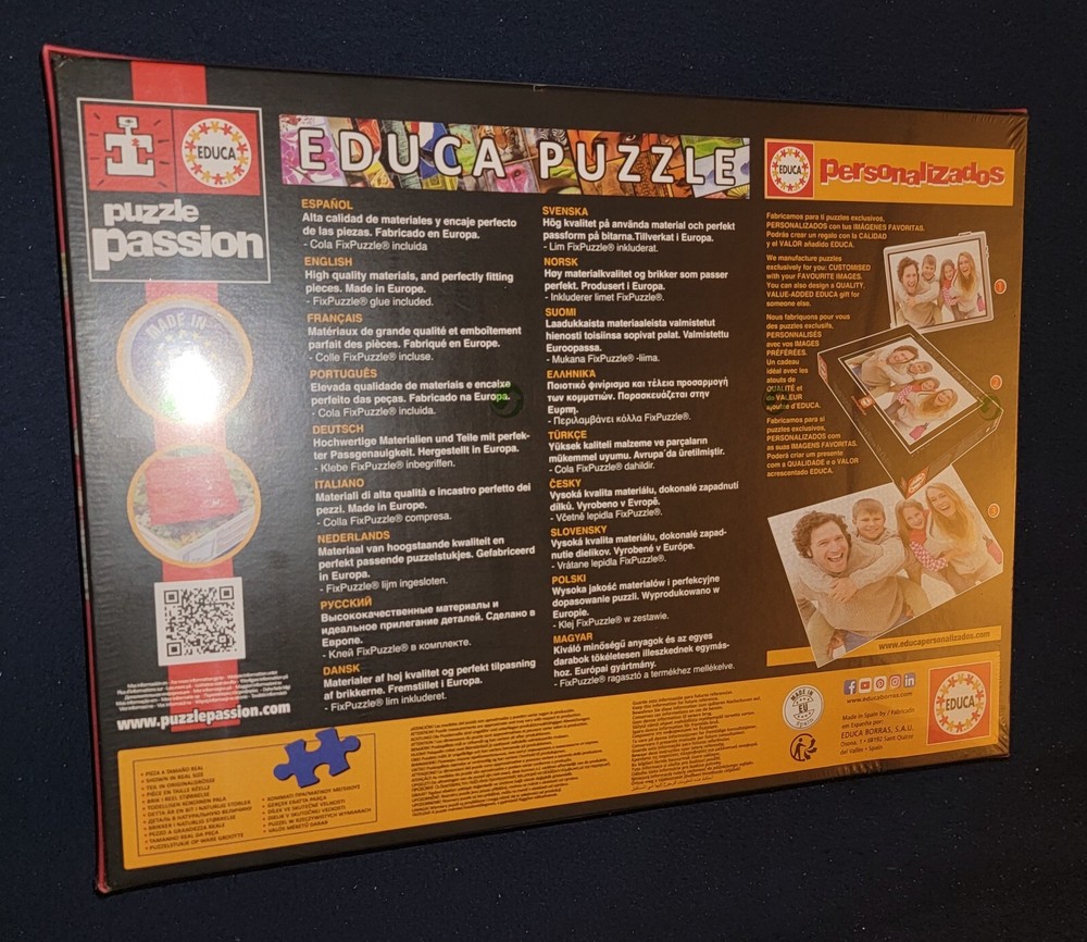 Educa Puzzle 1000 pieces New Sealed