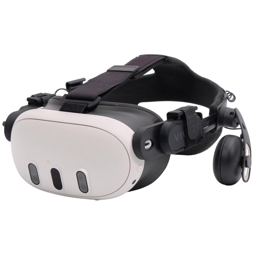 Quest 3 Headset Adapter - Securely Install Vive Deluxe Audio Strap Effortlessly