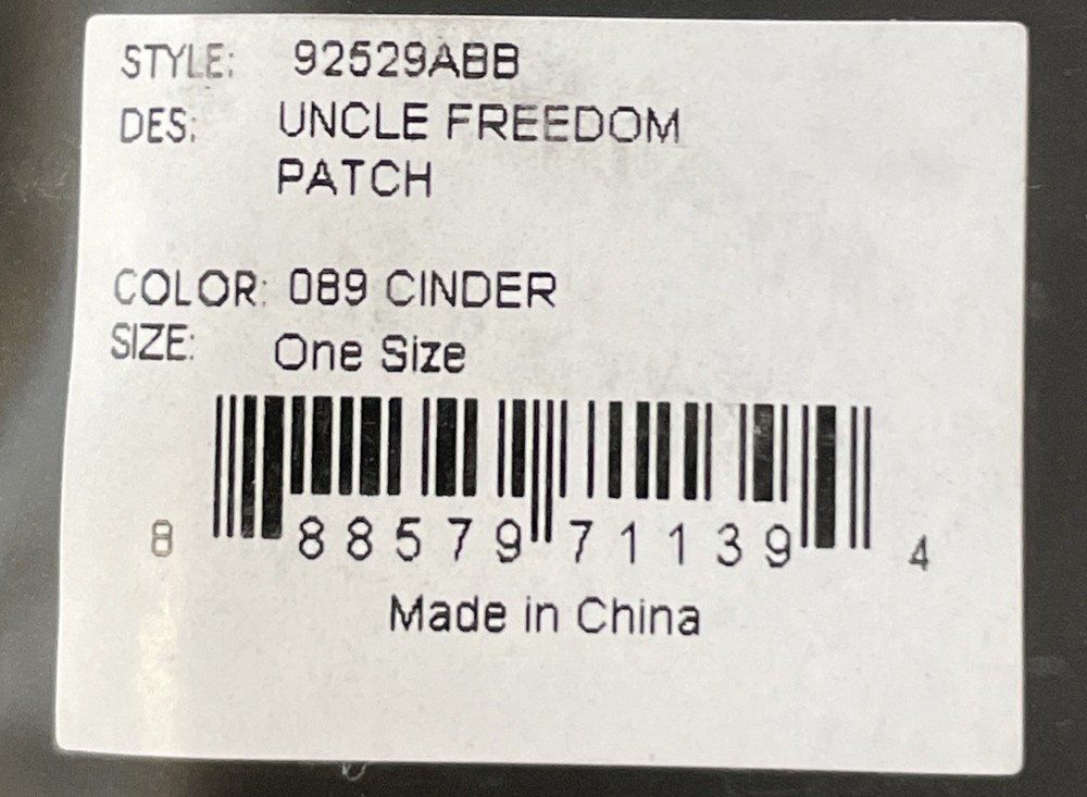 NEW 5.11 TACTICAL UNCLE FREEDOM PATCH U.S.A. SKELETON UNCLE SAM HOOK BACK