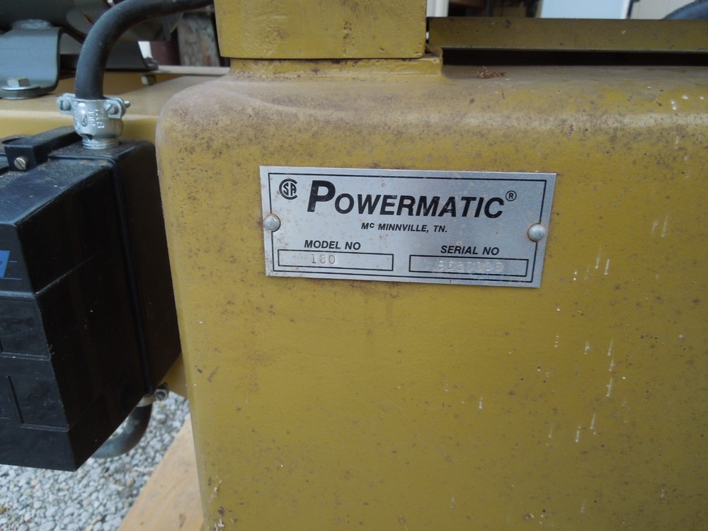 Powermatic Model 180 18" Planer 7.5 HP 3 PHASE
