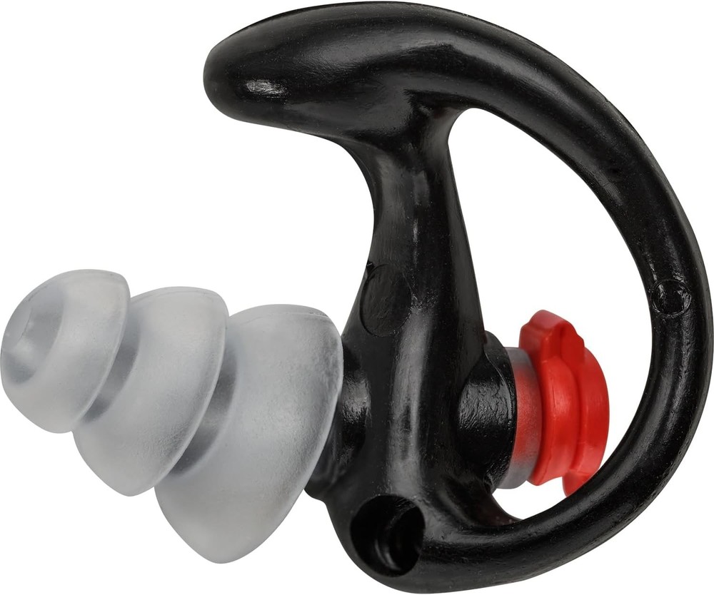 SureFire EP4 Sonic Defenders Plus filtered Earplugs, reusable, Black, Medium