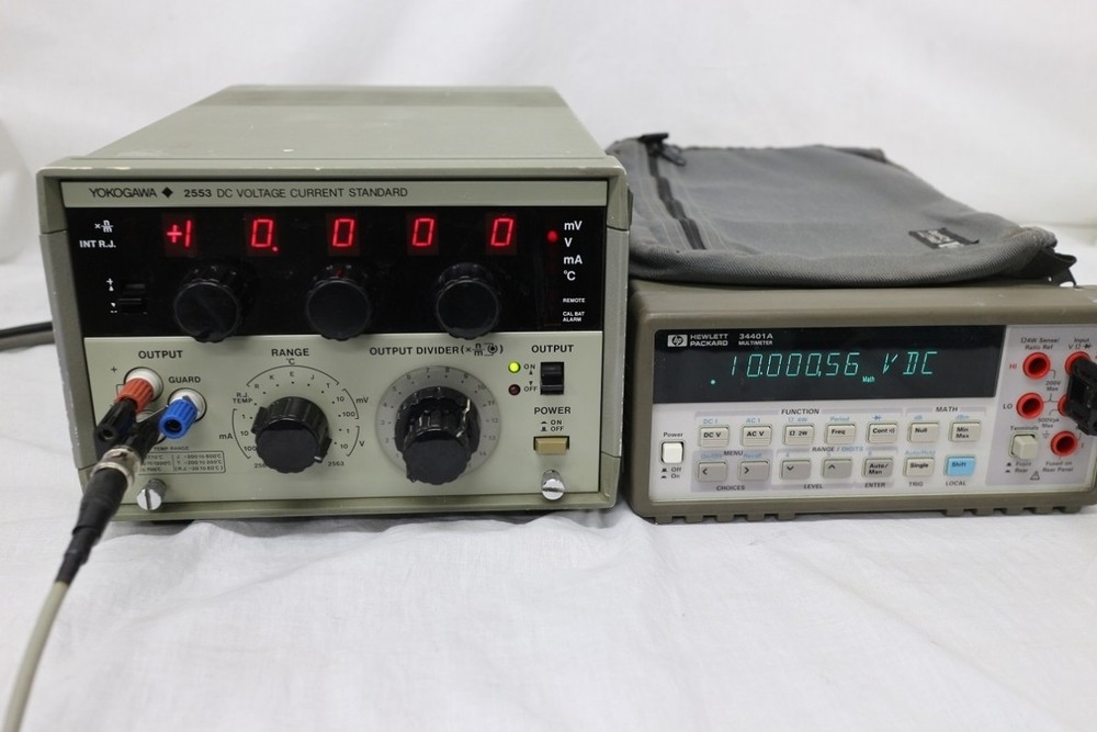 YOKOGAWA 2553-42 DC Standard Voltage Current Source Tested Working
