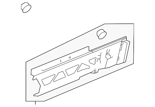 Genuine GM Rocker Molding 87831201