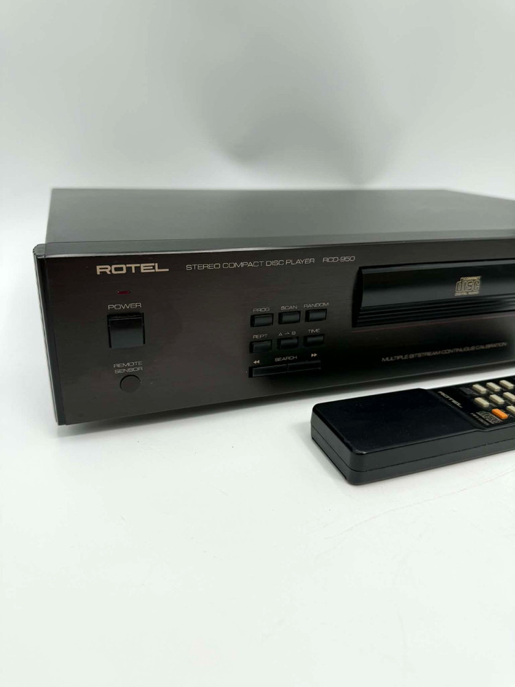 ✅ Vintage 1998 Rotel RCD-950 Stereo Compact Disc CD Player w/ Remote, TEST
