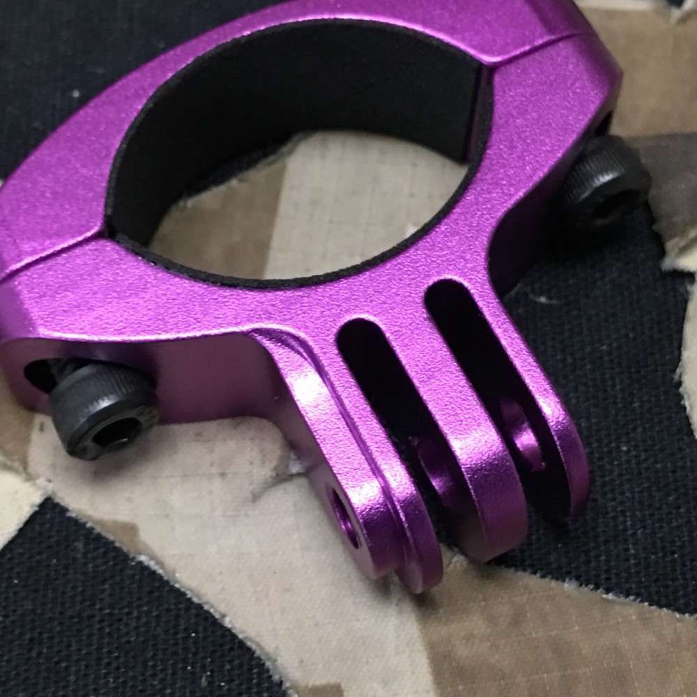 NEW HK Army Paintball Barrel Camera Mount for GoPro - PURPLE