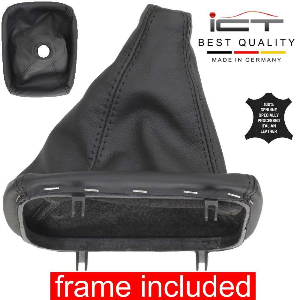 Leather gear stick gaiter boot for BMW 5 E24 E28 Original ICT frame 81-89 C
