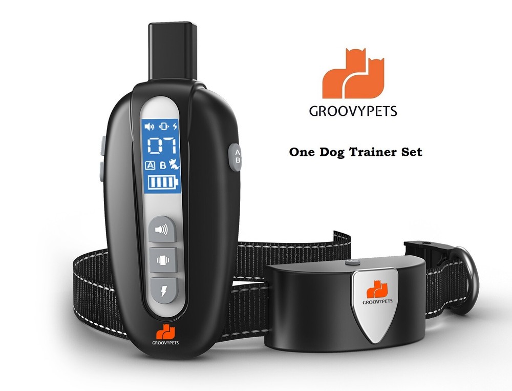 Remote Training Shock Collar Waterproof Pet Trainer for Small Medium Large Dog