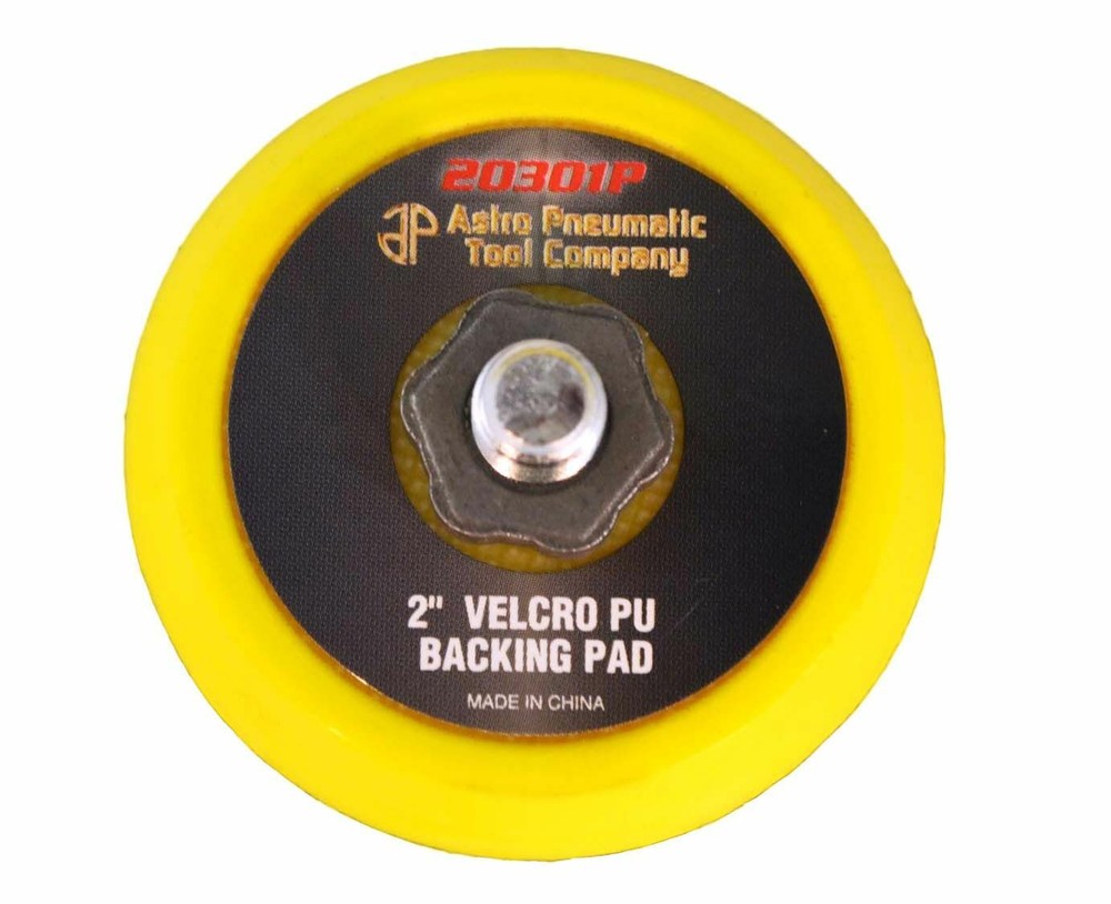 ASTRO PNEUMATIC 20301P Hook & Loop PU Male Backing Pad - 2" Diameter