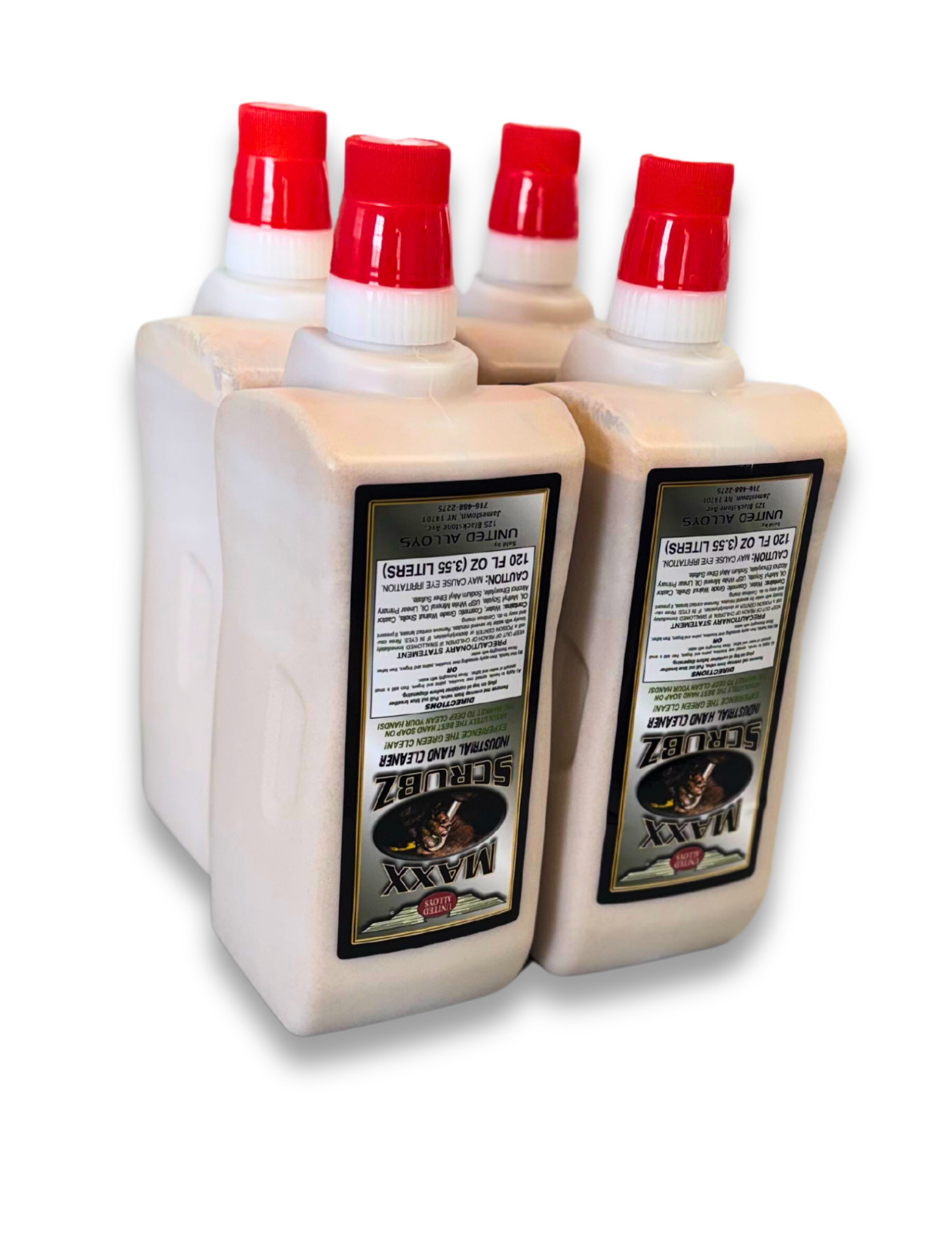 MAXX SCRUBZ BEST WALNUT SHELL INDUSTRIAL HAND SOAP HAND CLEANER MECHANICS CASE