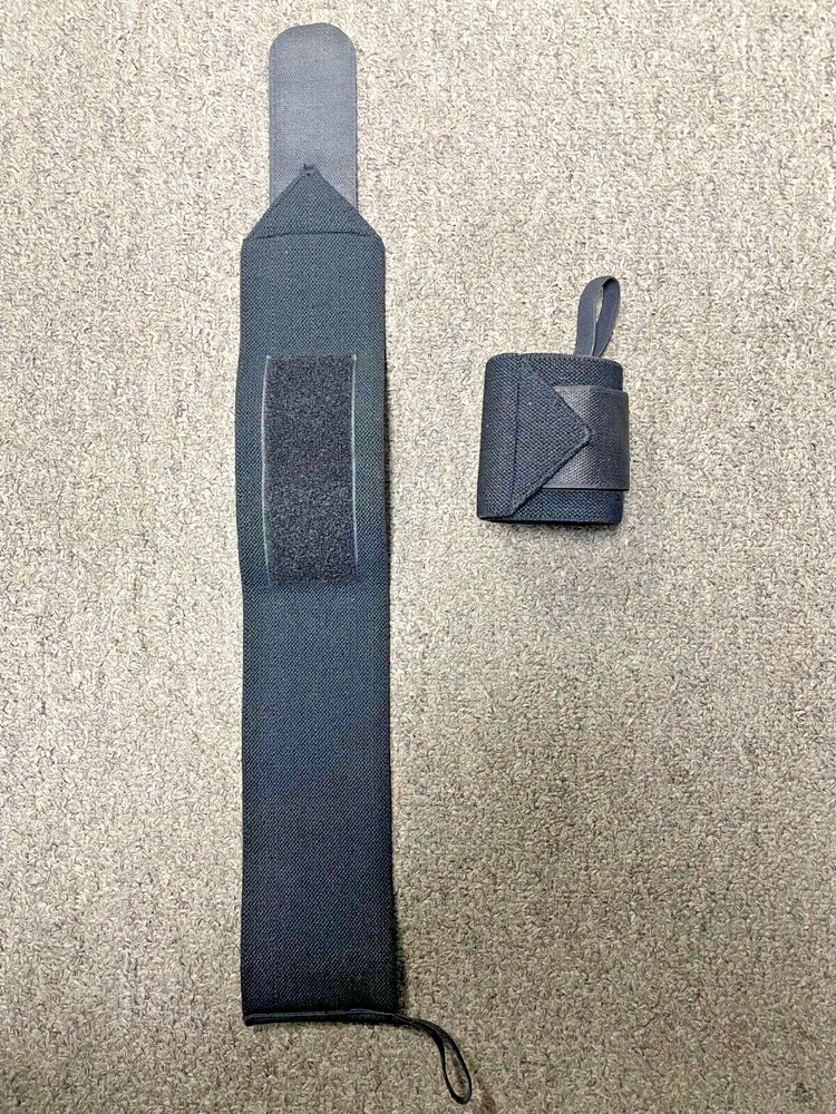 Sample Pro Adjustable Wrist Wraps for Weightlifting Working Out, Pack of 2