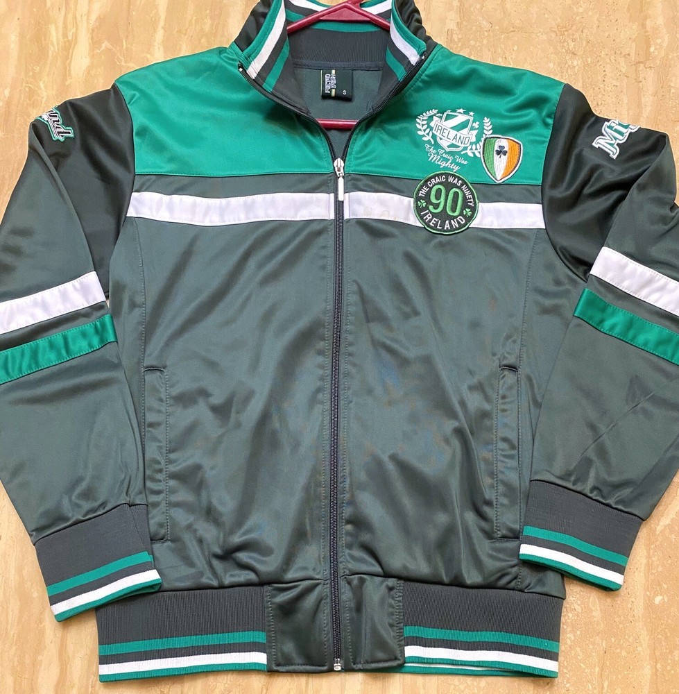 The Craic Was Ninety VINTAGE Irish Good Time Pubbing Jacket