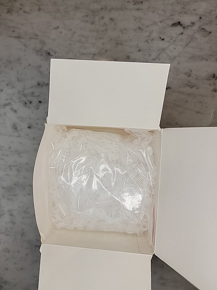 New Olympus Plastics 0.6mL Microtubes Conical SnapTop Clear 24-272LR