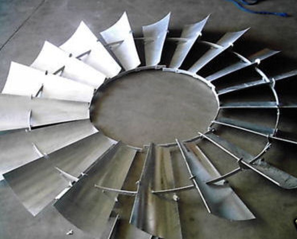 Aermotor Windmill Wheel for 8ft A702 & A602, new w/o spokes, sections assembled