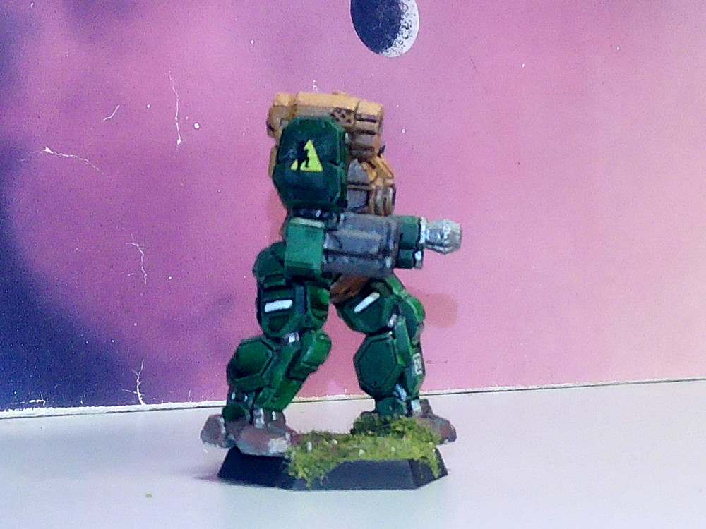 BATTLETECH WARLORD MECH [NORTHWIND HIGHLANDERS] (CATALYST, PLASTIC, PAINTED)