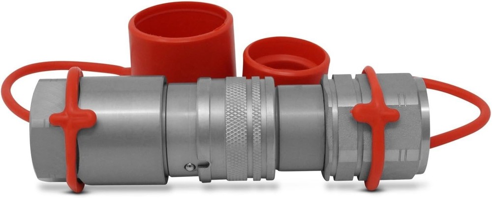 Summit Hydraulics 3/4" NPT Skid Steer Flat Face Hydraulic Quick Connect
