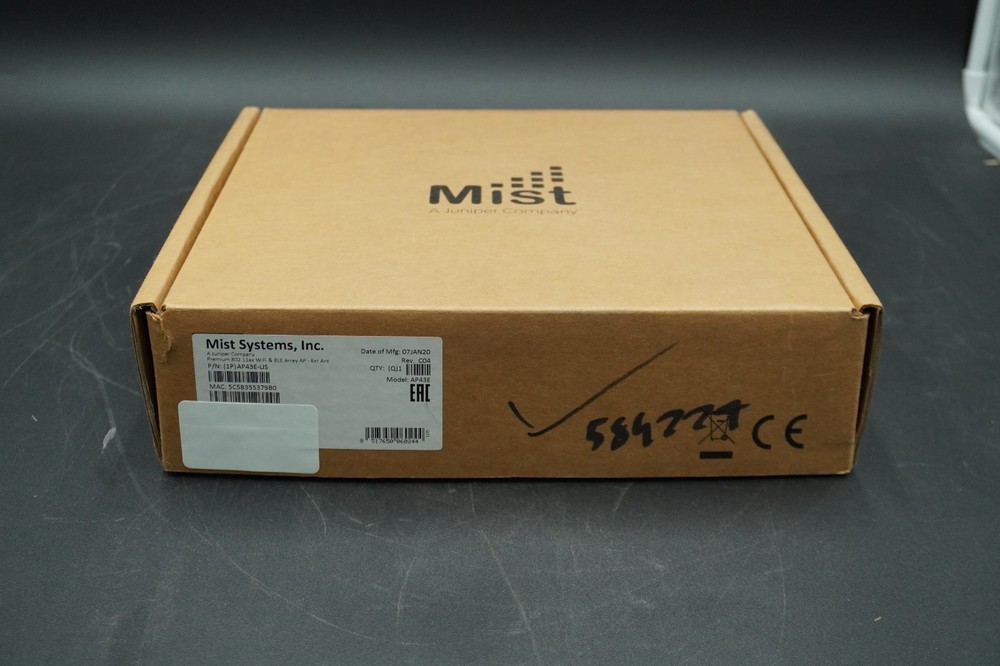 Juniper Networks AP43e Mist Wireless Access Point - Black *New Open-Box*