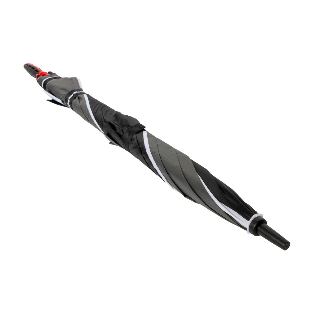 TaylorMade 68-inch Auto Open Vented Golf Umbrella, Black/White