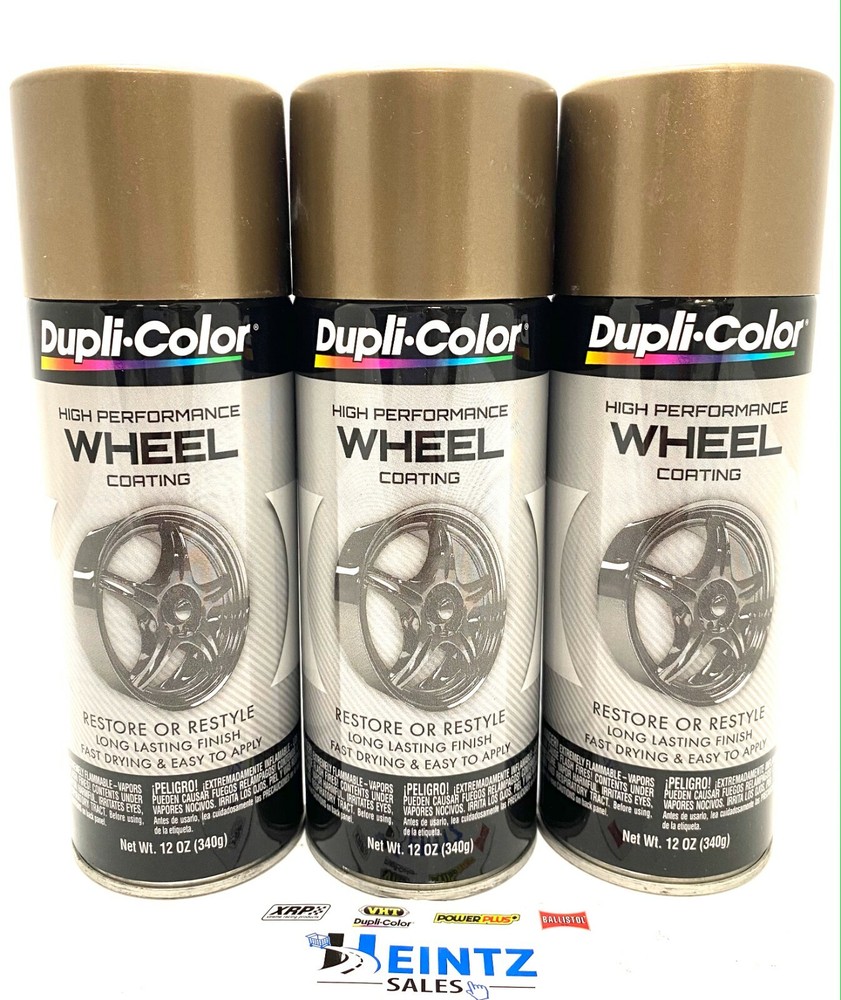 Duplicolor HWP105 High Performance Bronze Wheel & Rim Coating - 3 PACK