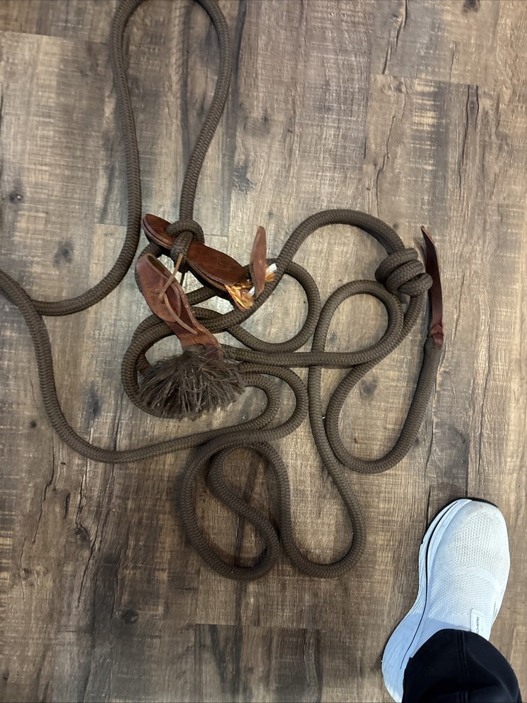 Yacht Rope Reins With Slobber Stops