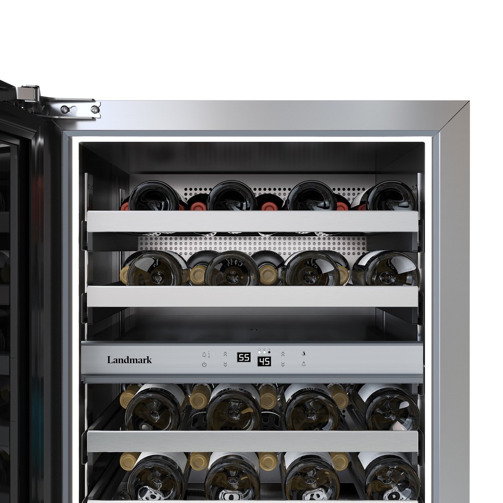Landmark L3124UI2WGLH 24"W 37 Bottle Capacity Panel Ready Wine - Panel Ready