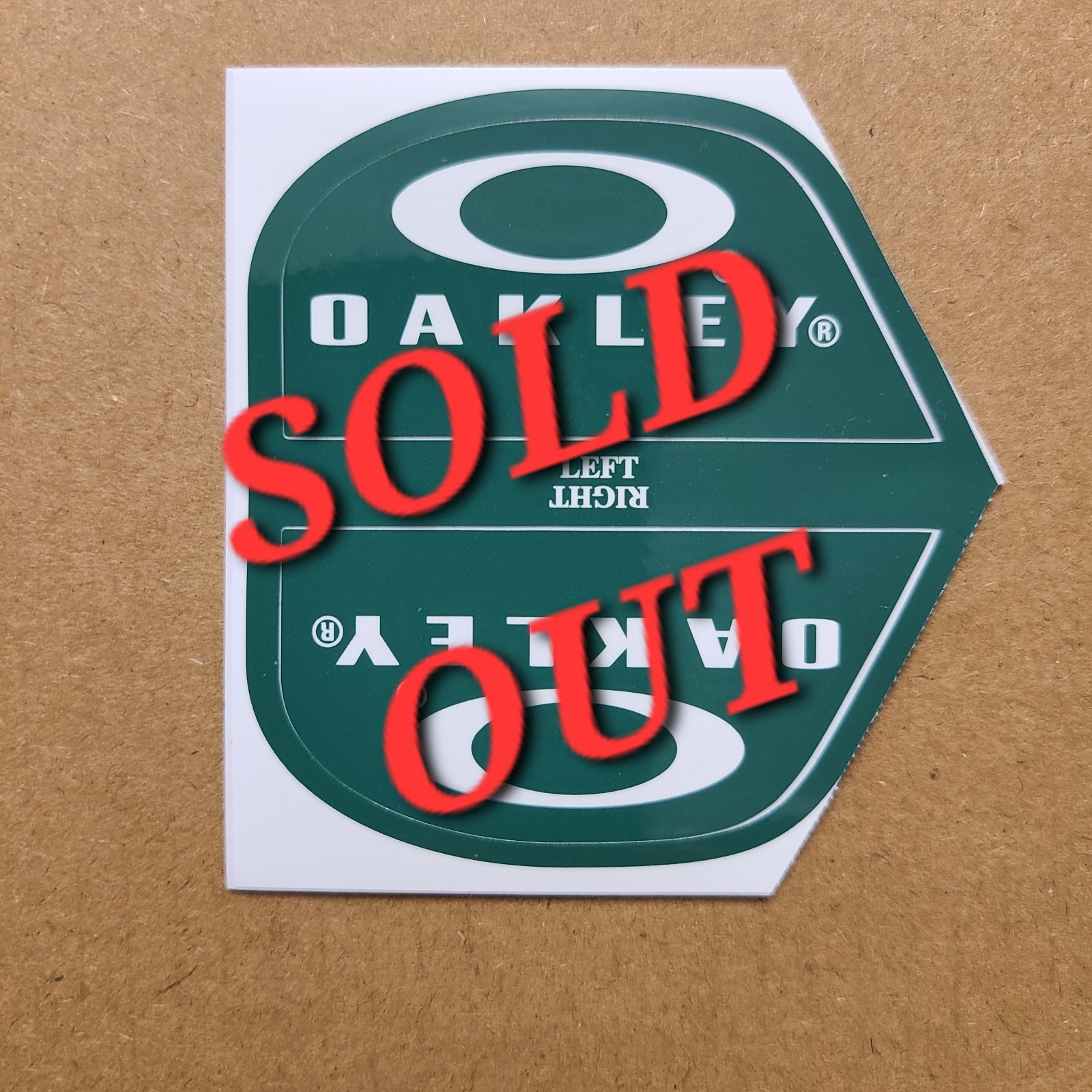 Oakley Football Helmet Visor Eye Shield Tab Decals (Message W/Color You Want)