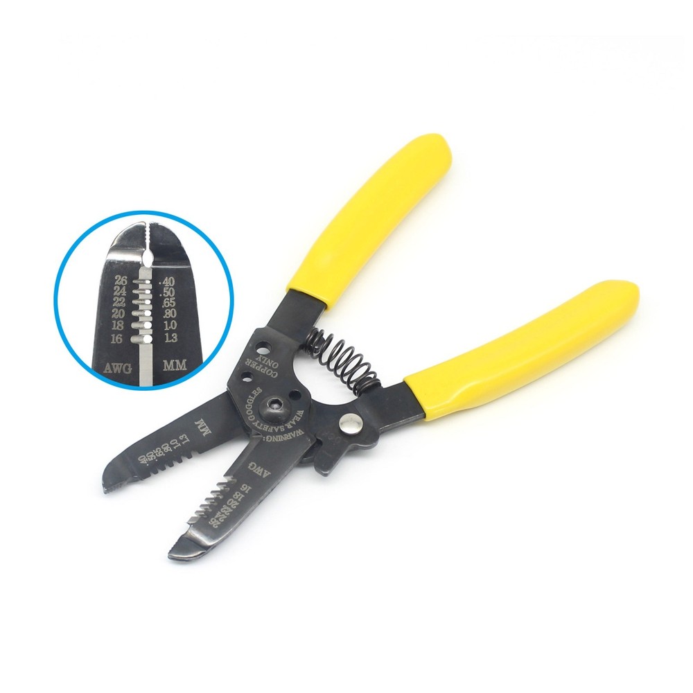 Handle 16-26 AWG 1.3-0.40mm Copper Electric Wire Stripper FTTH Tool Cutting Tool