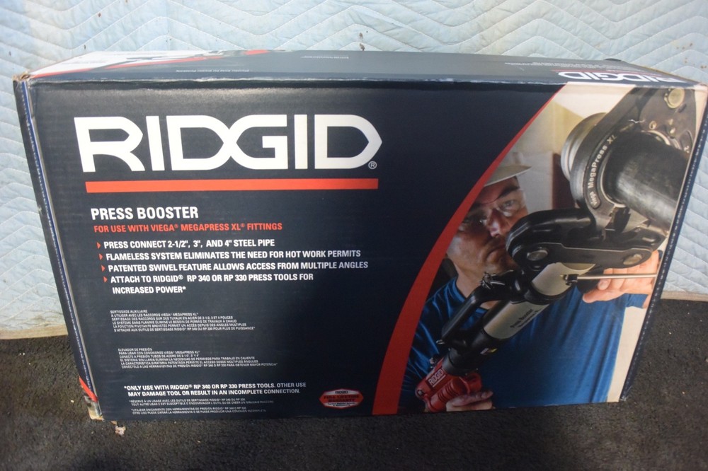 Ridgid Model 60658 Propress Megapress Booster Only  NEVER USED