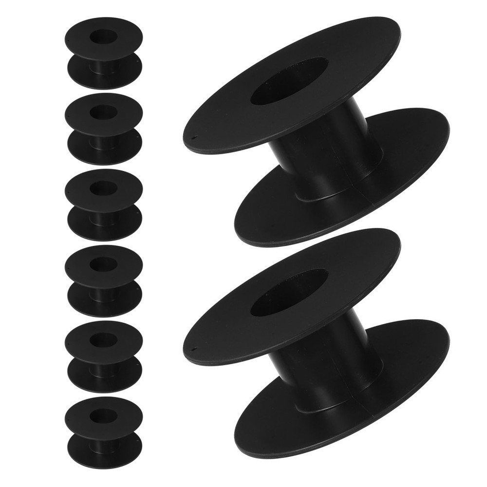 8 Pcs Plastic Spool Cable Cord Winder Electrical Storage Reel Empty Reels