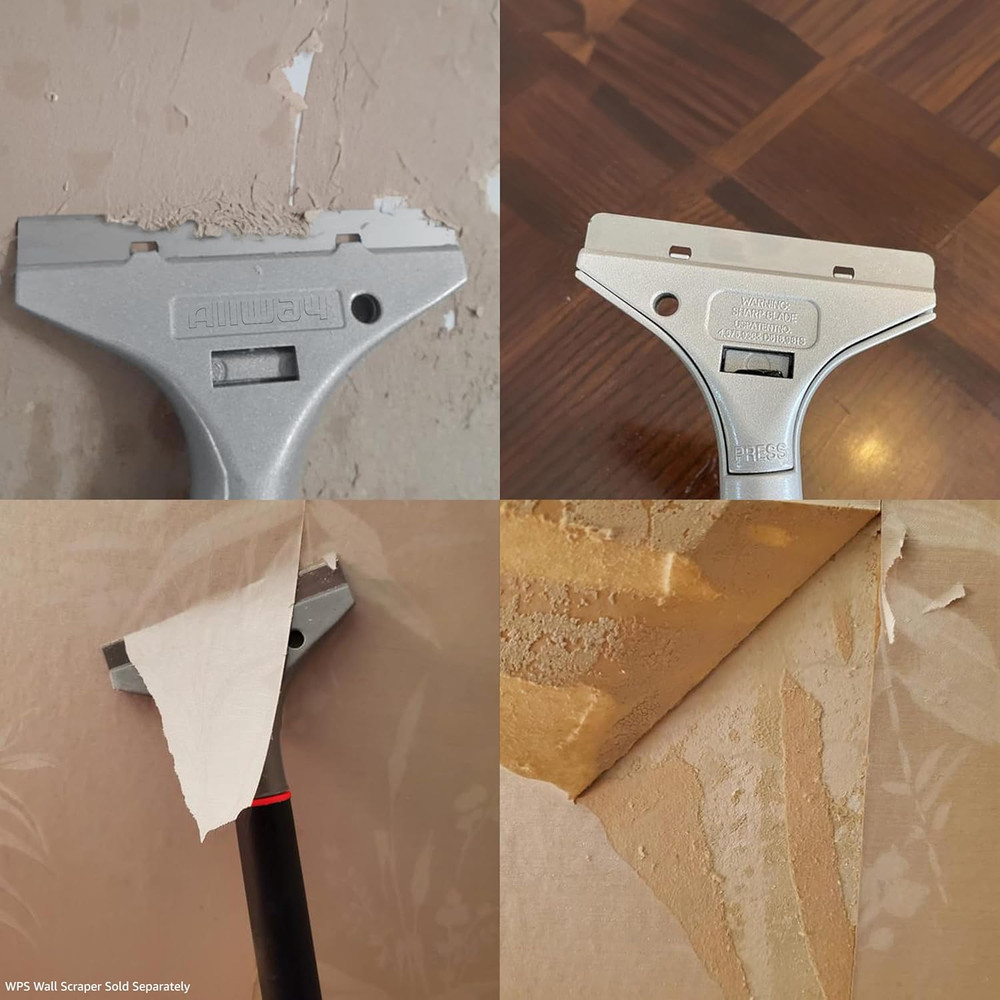 WSB100 Replacement Scraper Blade, 4", 100 Pack