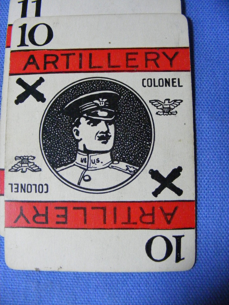 Vintage WW1 Card Game