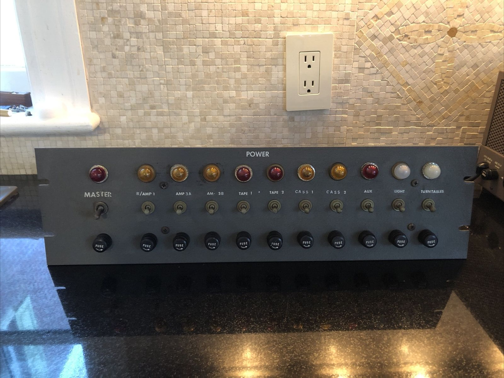 Custom Power Supply Master Panel Taken From a Working Environment