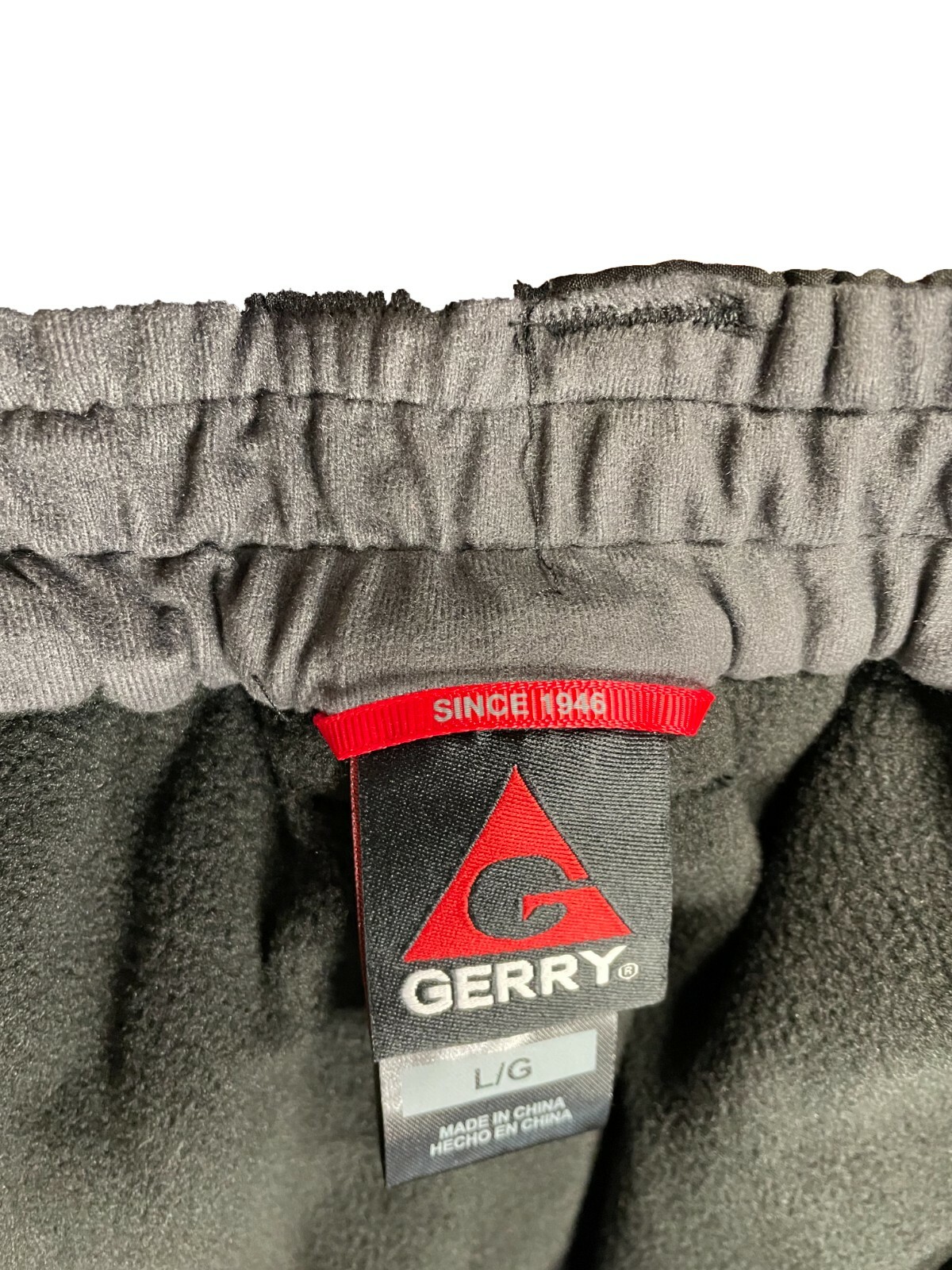 Gerry Men's 4 Way Stretch Snow Pants Black With Black LOGO