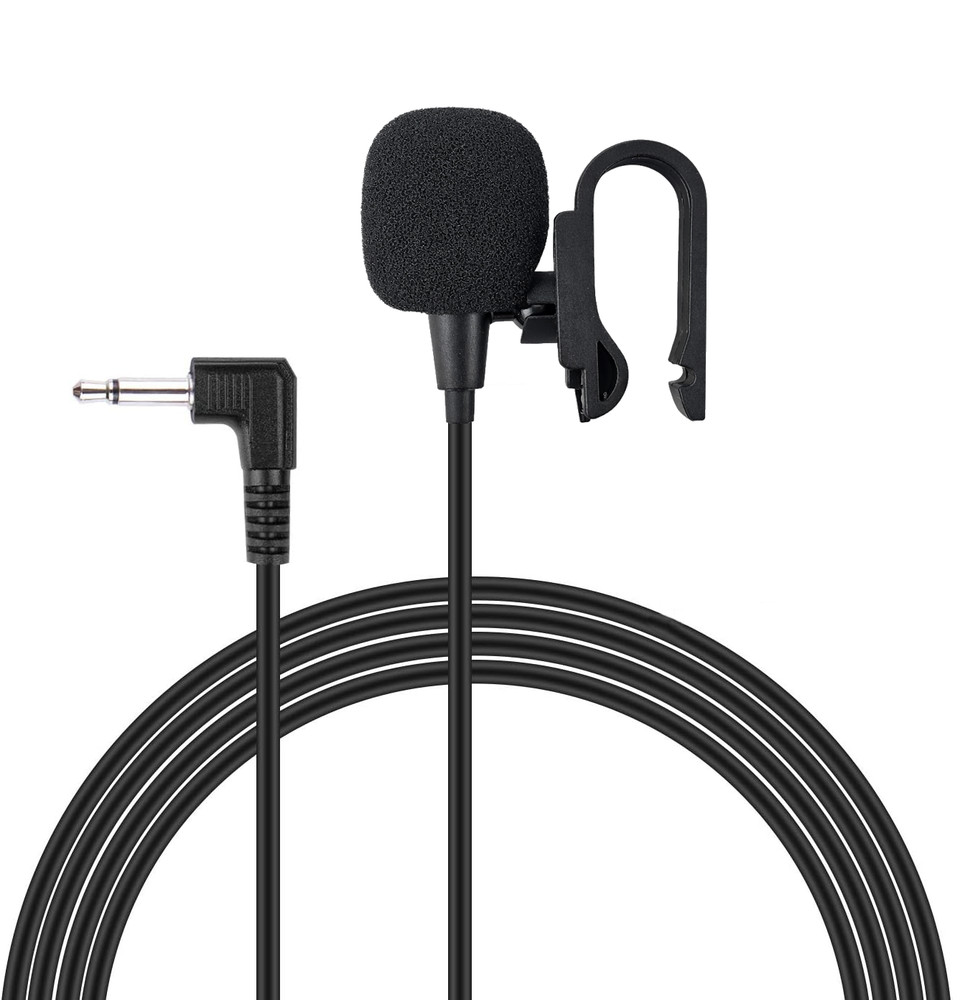 3.5mm Microphone Handsfree for DUAL XDCPA10BT Car Stereo Replacement Mic