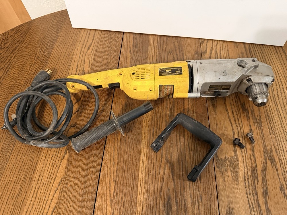 Dewalt DW124 1/2” Right Angle Drill With Case