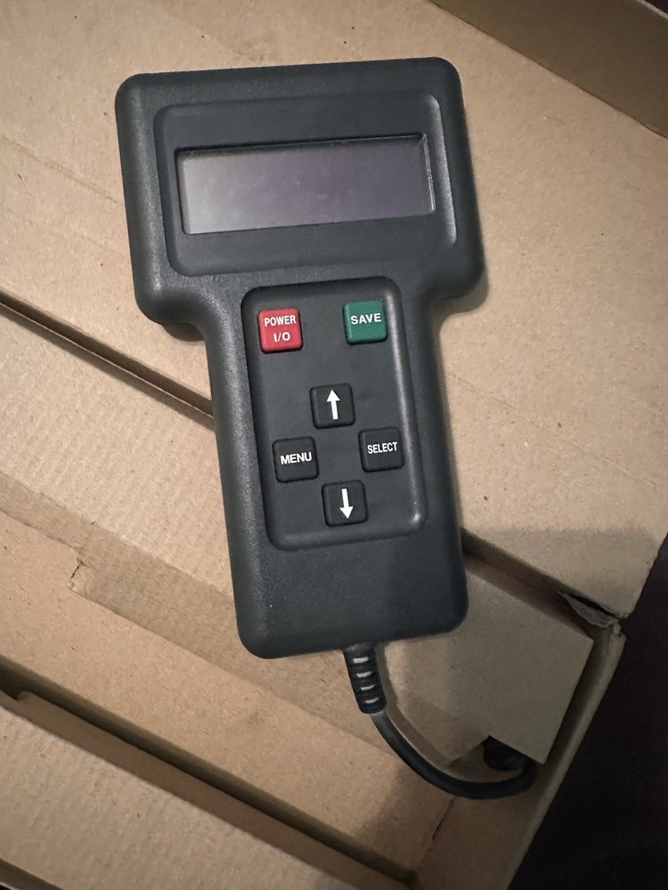 Invacare Power Remote Programmer 1093248 Rev C Black with Cable and Box